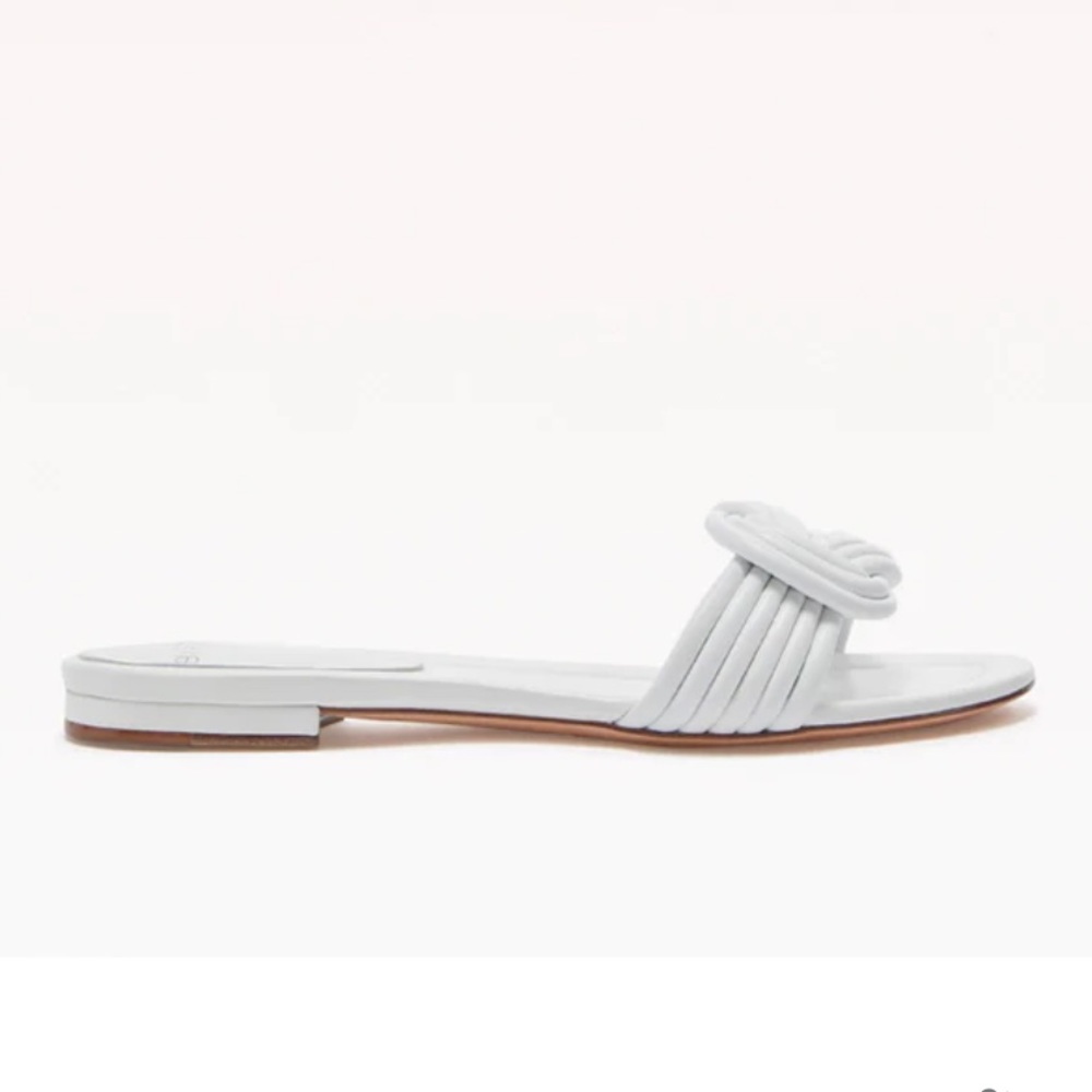 Vicky Flat Slide White - Picture 7 of 7